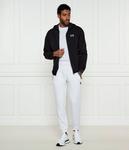 Толстовка с логотипом Ea7 Regular Fit на молнии, черный / белый - фото 2