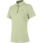 Рубашка поло женская зеленая Lining - фото