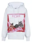 Худи с принтом Msgm, белый - фото