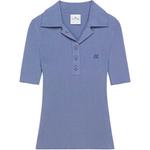 Поло Courrèges Iconic COURREGES, синий - фото 3
