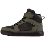 Кроссовки Kappa, - на уютной теплой подкладке, черный - фото