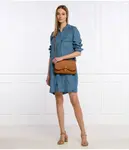 Платье из тенселя Superdry, синий - фото 2