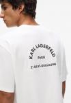 Футболка KARL LAGERFELD Print T-shirt, White - фото 4