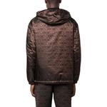 MOSCHINO Куртка мужская коричневая, Brown - фото 5