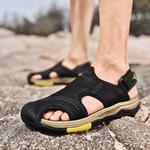 Пляжные сандалии мужские черные Jeep - фото 7