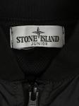 Куртка-бомбер Stone Island Junior Compass-badge, черный - фото 4