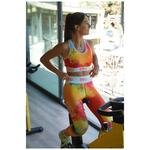 Спортивный бюстгальтер Otso, оранжевый - фото 4