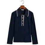 Поло Gant 4201269, синий - фото