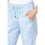 Брюки Lilly Pulitzer Taron Pants, цвет Blue Peri The Turtle Package - фото 2