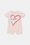 Детский комбинезон Guess, розовый - фото