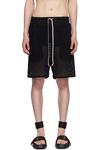 Шорты сетчатые Champion edition Rick Owens, черный - фото