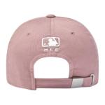 MLB Хлопковая бейсболка унисекс розовая - фото 4