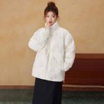 Пуховик Unisex Абрикос HELIPORT - фото 5