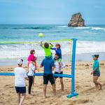 Мужская футболка для серфинга с короткими рукавами и защитой от ультрафиолета 100 - синяя Olaian - фото 6