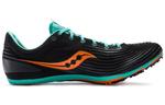 Кроссовки saucony Women's Ballista MD 'Black Cool Mint' - фото 2