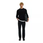 Свитер Selected Alex Relaxed Fit, черный - фото 6