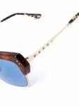 Marni Eyewear солнцезащитные очки в квадратной оправе, синий - фото 3