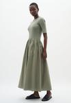 Платье макси DAGNAMA InWear, оливковый - фото 5