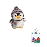 Игрушка пингвин плюш, высота 20см/28см/35см Whoops - фото