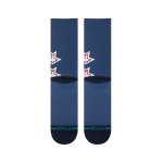 Мужские и женские носки Crew Philadelphia 76ers 2023/24 City Edition Stance, синий - фото 2