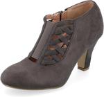 Ботинки Journee Collection womens Piper, Grey - фото