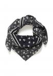 Шарф Part Two PHI, Dark Navy Fragile Print/Black - фото 4