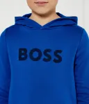 Толстовка Regular fit Boss Kidswear, синий - фото 4