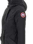 Пальто с капюшоном и пуговицами Rossclair Canada Goose, черный - фото 4