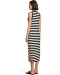Платье Sanctuary Contrast Trim Maxi, цвет Black/Macrame Stripe - фото 3