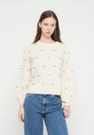 Джемпер VILA VILALI O NECK PULLOVER, Birch/Beige - фото