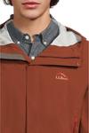 Куртка L.L.Bean Cresta Stretch Rain Jacket, цвет Burnt Mahogany - фото 4