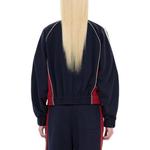 Контрастная трек-куртка WE11DONE, синий - фото 5