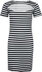 Короткое платье RED by EMP, черно-белый - фото