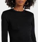 Вязаное мини-платье Saint Laurent, Noir - фото 4