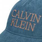 Calvin Klein Полиэстеровые бейсболки Unisex Turquoise Blue - фото 5