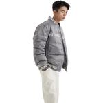 Пуховик унисекс серый Mitchell Ness - фото 6