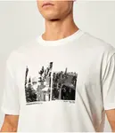 Футболка Regular fit Armani Exchange, бежевый - фото 4