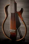 Акустическая гитара Yamaha SLG200N Nylon Silent - Табачный солнечный всплеск - фото