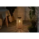 Солнечный фонарь LED Sunshine Darling бежевый ротанг/металл/пластик, теплый белый свет Pauleen, бежевый - фото 7