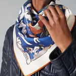 HERMES Шёлковый шарф Multicolor, Multicolor - фото 3