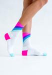 Носки INCYLENCE RUNNING GRADES, Blue Pink/White - фото