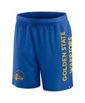 Мужские шорты Royal Golden State Warriors Post Up Mesh Fanatics - фото 3