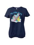 Рубашка Washed Girly Tee синего цвета My Little Pony - фото