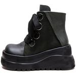 MATA Женские зеленые ботильоны, цвет Green - фото