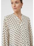 Comma Блузка цвета 81A9_бежевый - фото 4