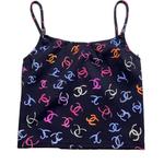 Майка женская Chanel, черный - фото 2