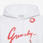 Толстовка женская Givenchy, белый / красный - фото 6