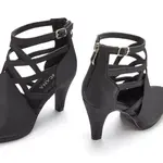 LASCANA ботильоны, ботинки, ботинки с вырезами VEGAN, черный - фото 5