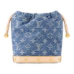 LOUIS VUITTON Тканевая сумка-ведро через плечо - фото 4