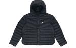 Женский пуховик Nike, Черный - фото